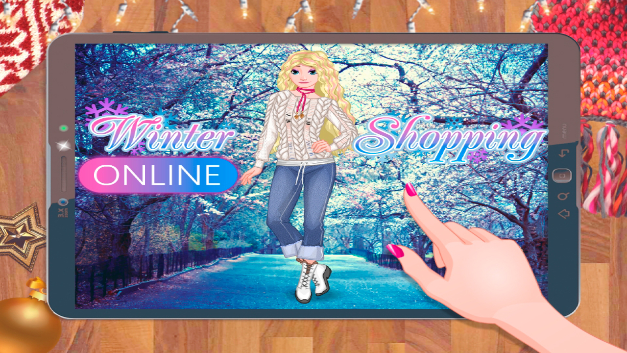 Play Princess Winter Shopping Online Game Online Laptop Free