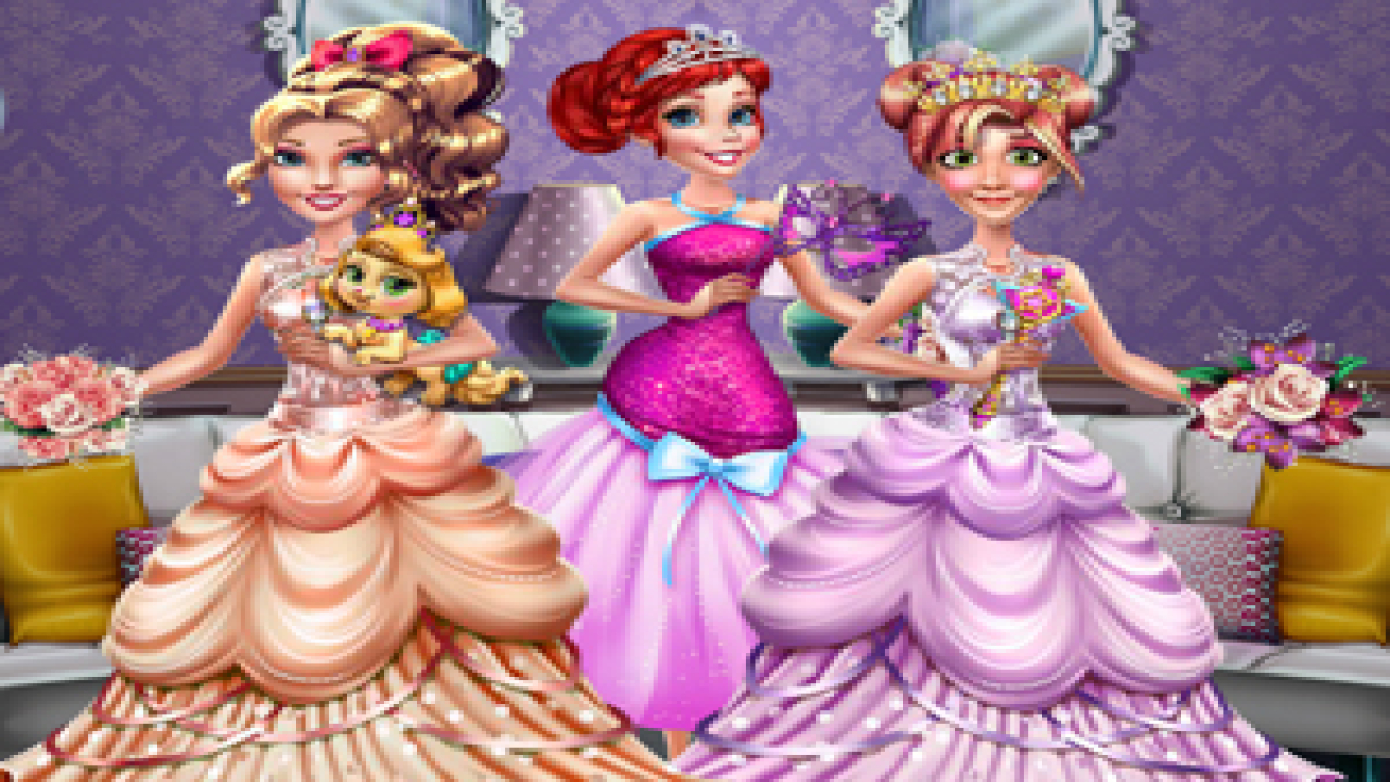 Free Online Princesses Homecoming Party Game
