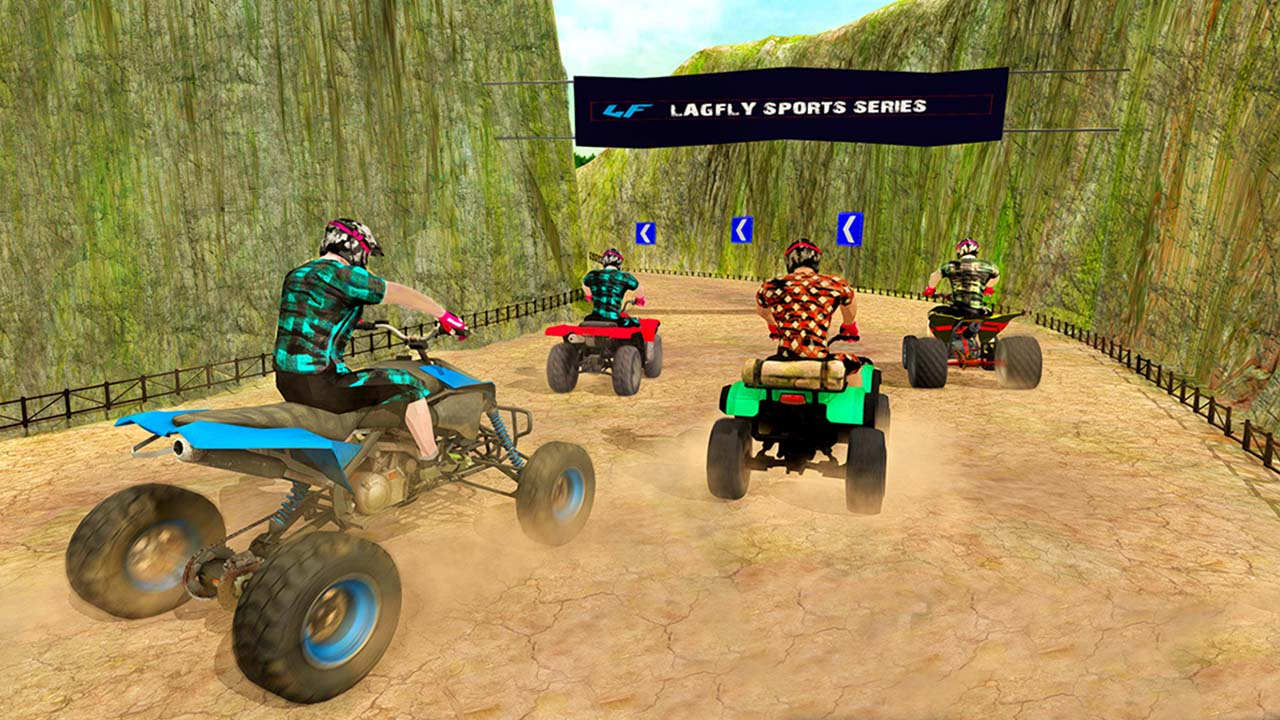 Play Quad Bike Derby Stunts Game Free iOS Online Now