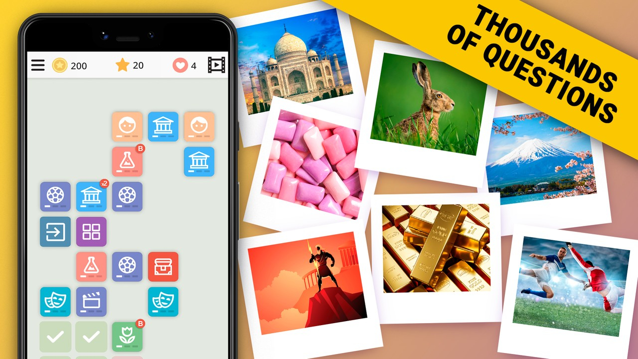 Play Quizzland trivia game. Lite version Game Free No Download