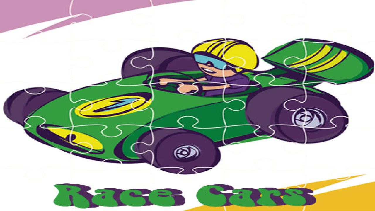 Free Race Cars Jigsaw Laptop Game Online
