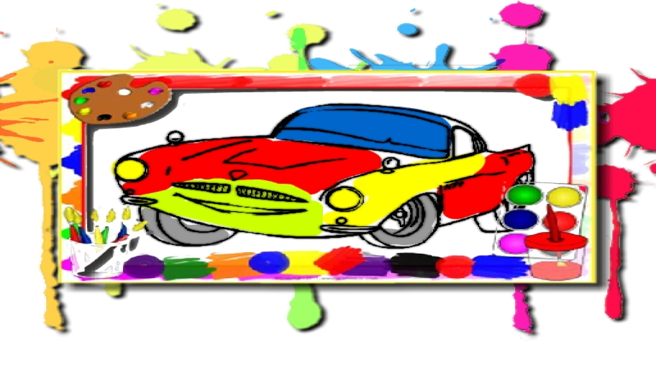 Play Free Racing Cars Coloring Book Phone Game Online