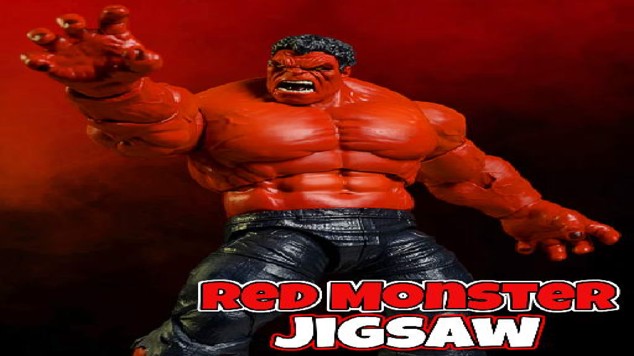 Play Red Monster Jigsaw For Free No Login