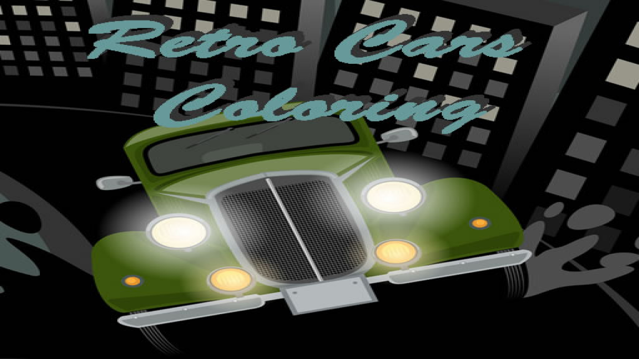 Free Retro Cars Coloring Mobile Play Now