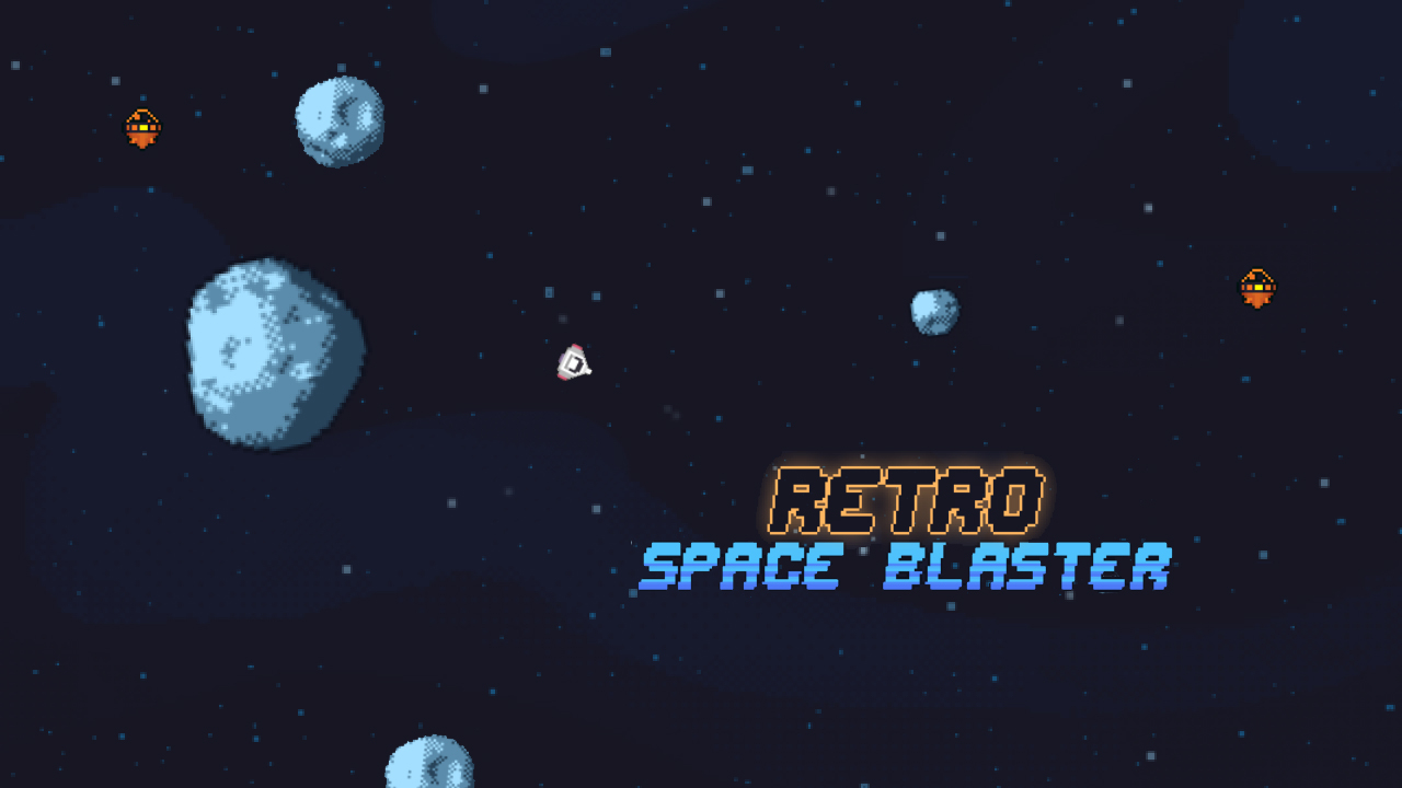 Play Retro Space Blaster Free Game iOS Online