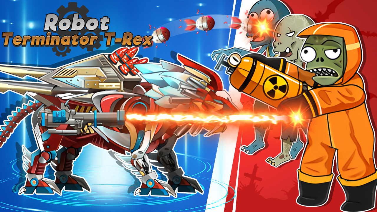 Free Robot Terminator T Rex Game Mobile Online