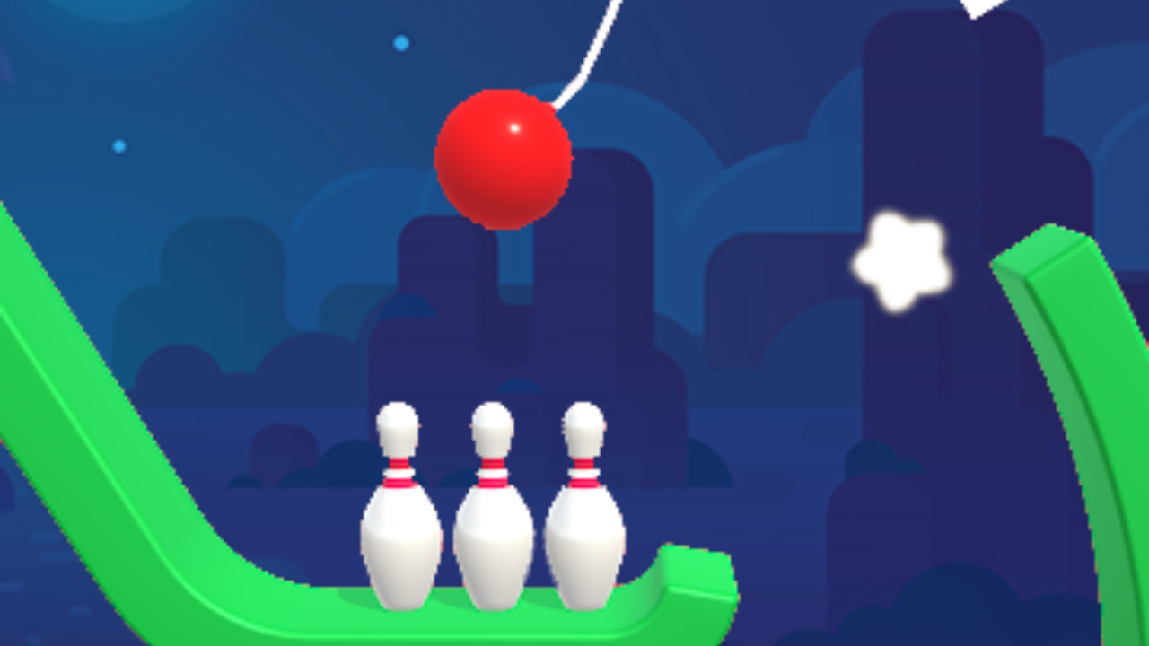 Free Online Games Rope Bowing Puzzle Play Now
