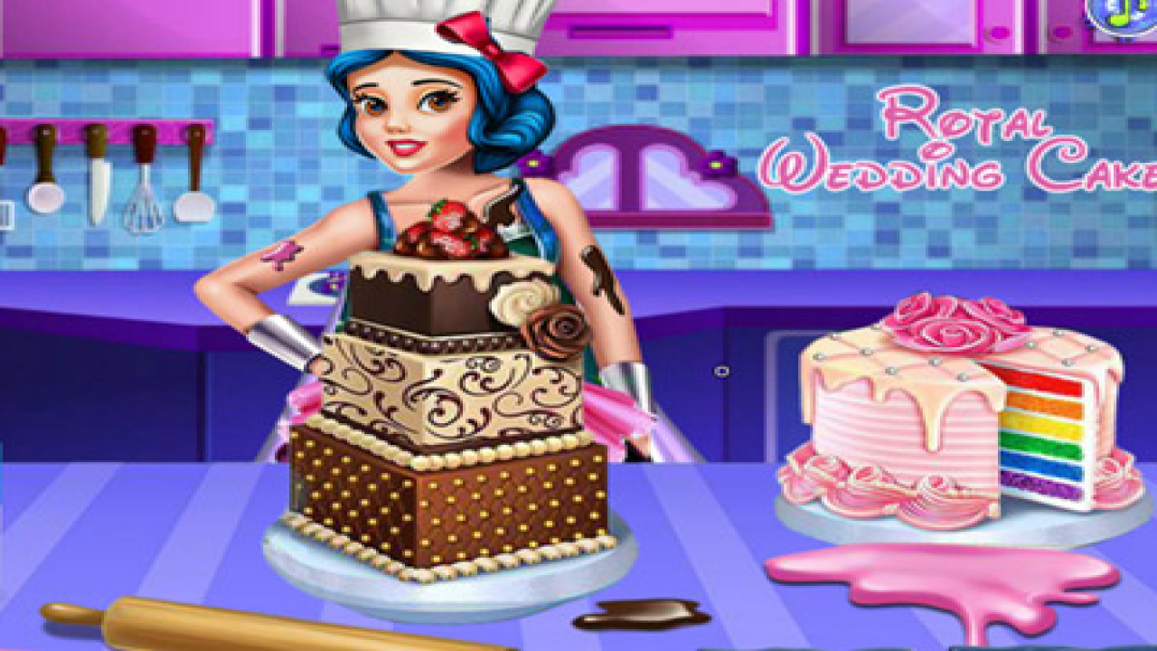 Play Free Royal Wedding Cake Games