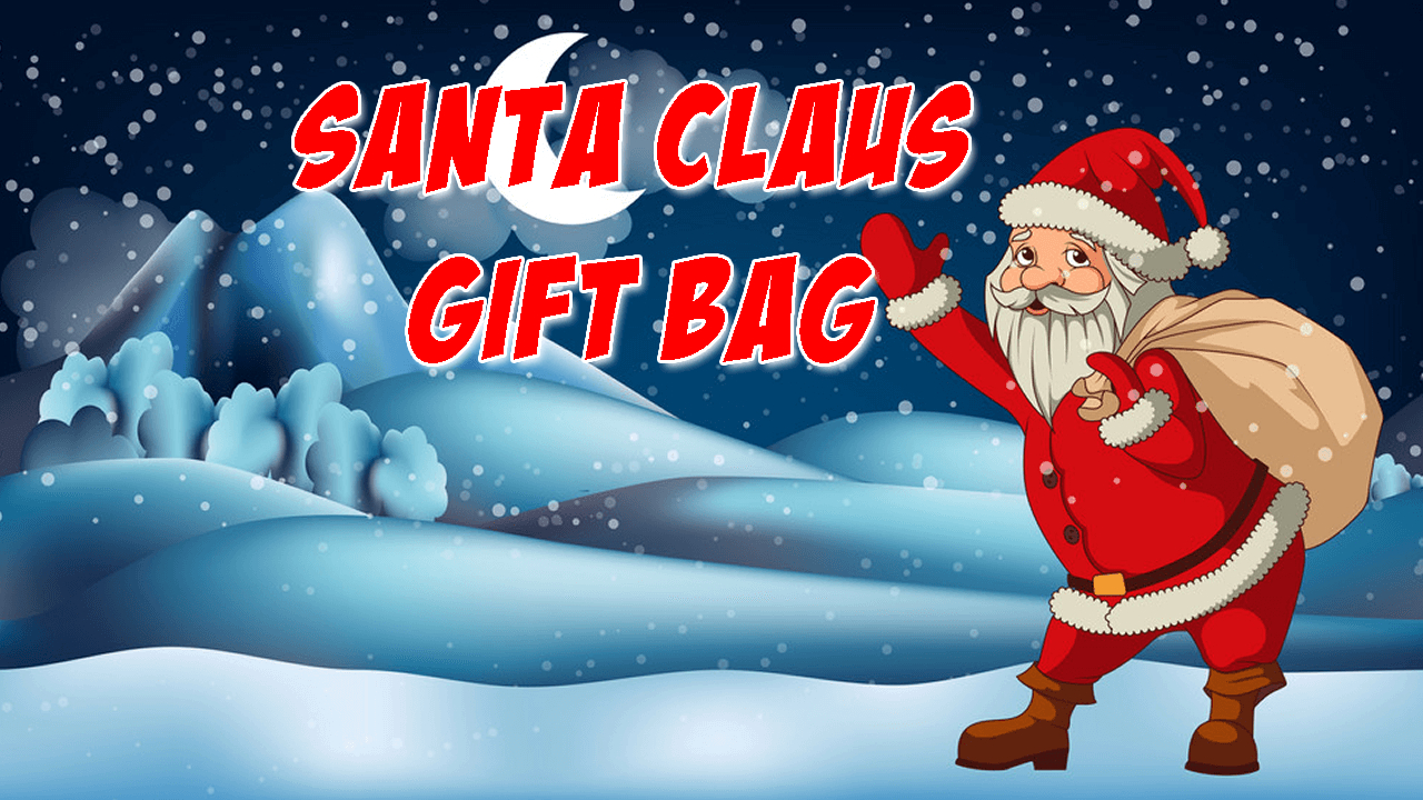 Free Santa Claus Gift Bag Jigsaw Desktop Game Now
