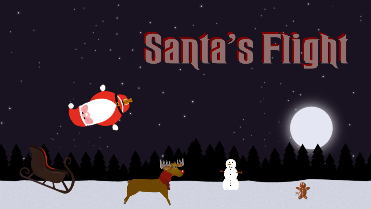 Play Santa's Flight Online Free Game Now