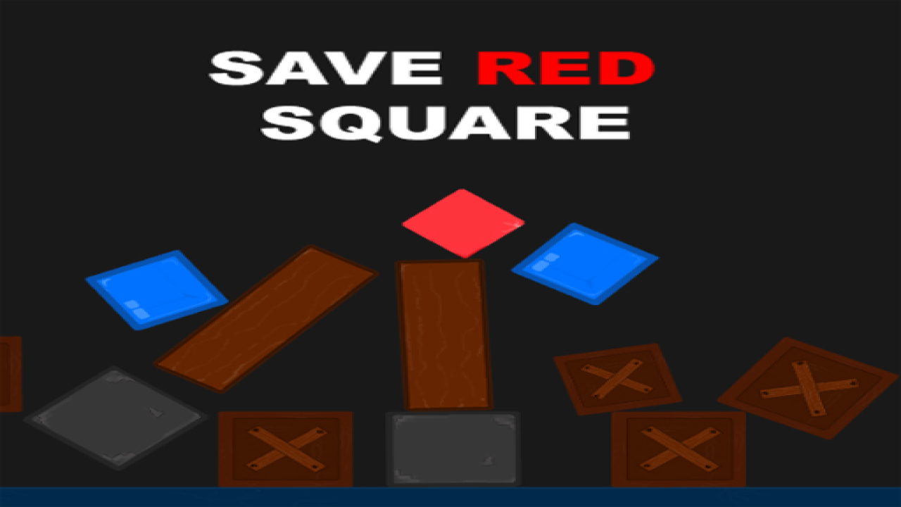 Play Free Save RED Square Game PC Online