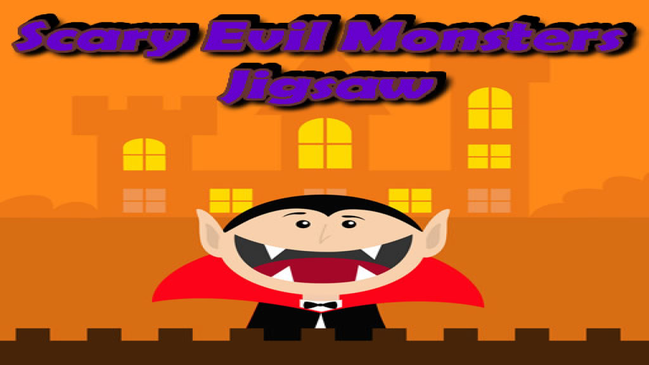 Free Scary Evil Monsters Jigsaw Online Laptop Game
