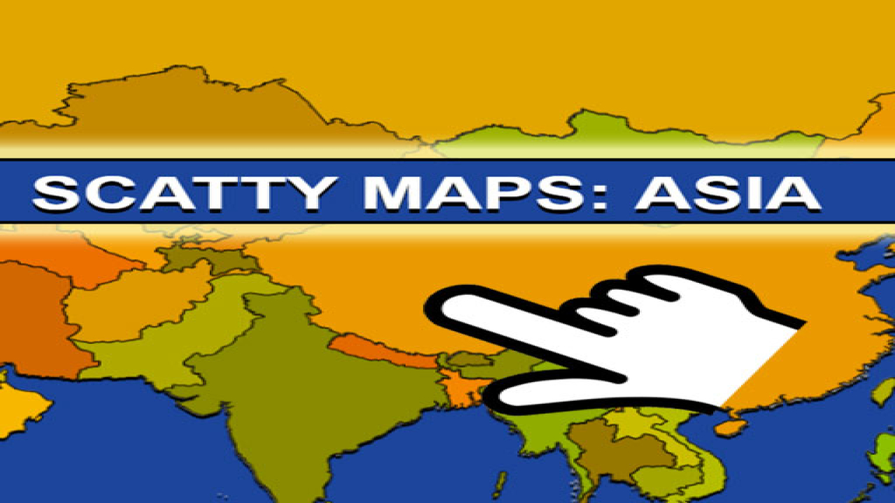 Play Scatty Maps Asia Now Online