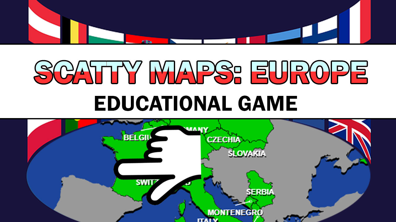 Free Play Scatty Maps Europe iOS Game Online