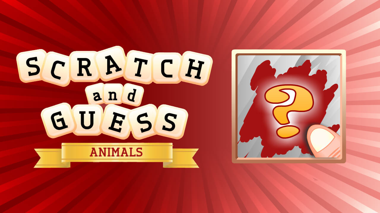 Play Free Scratch & Guess Animals Game Now PC