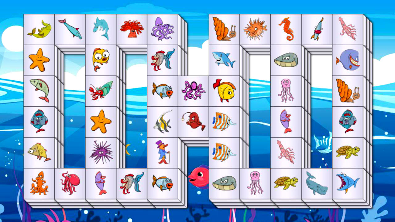 Play Sea Life Mahjong Free Online Game