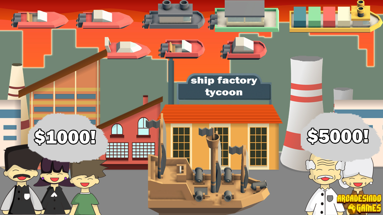 Play Ship Factory Tycoon (6fbd) Mobile Game At Home Now