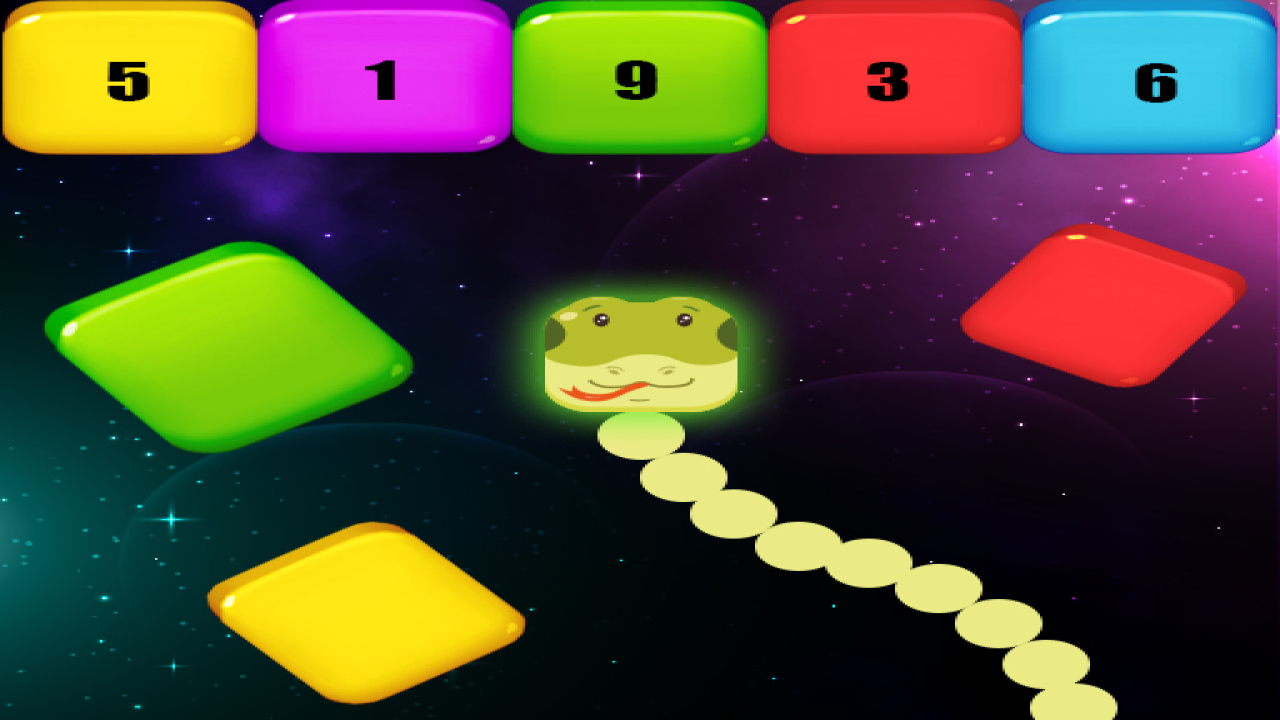 Free Snake Blocks and Numbers Mobile Online Game