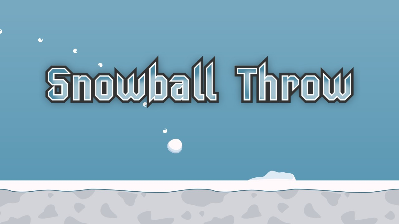 Free Snowball Throw Online Laptop Game