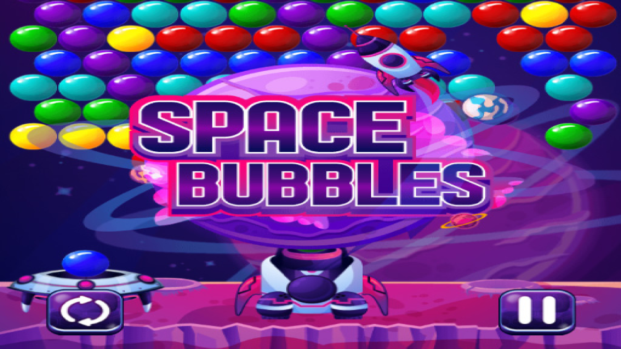 Free Space Bubbles Game Android Online
