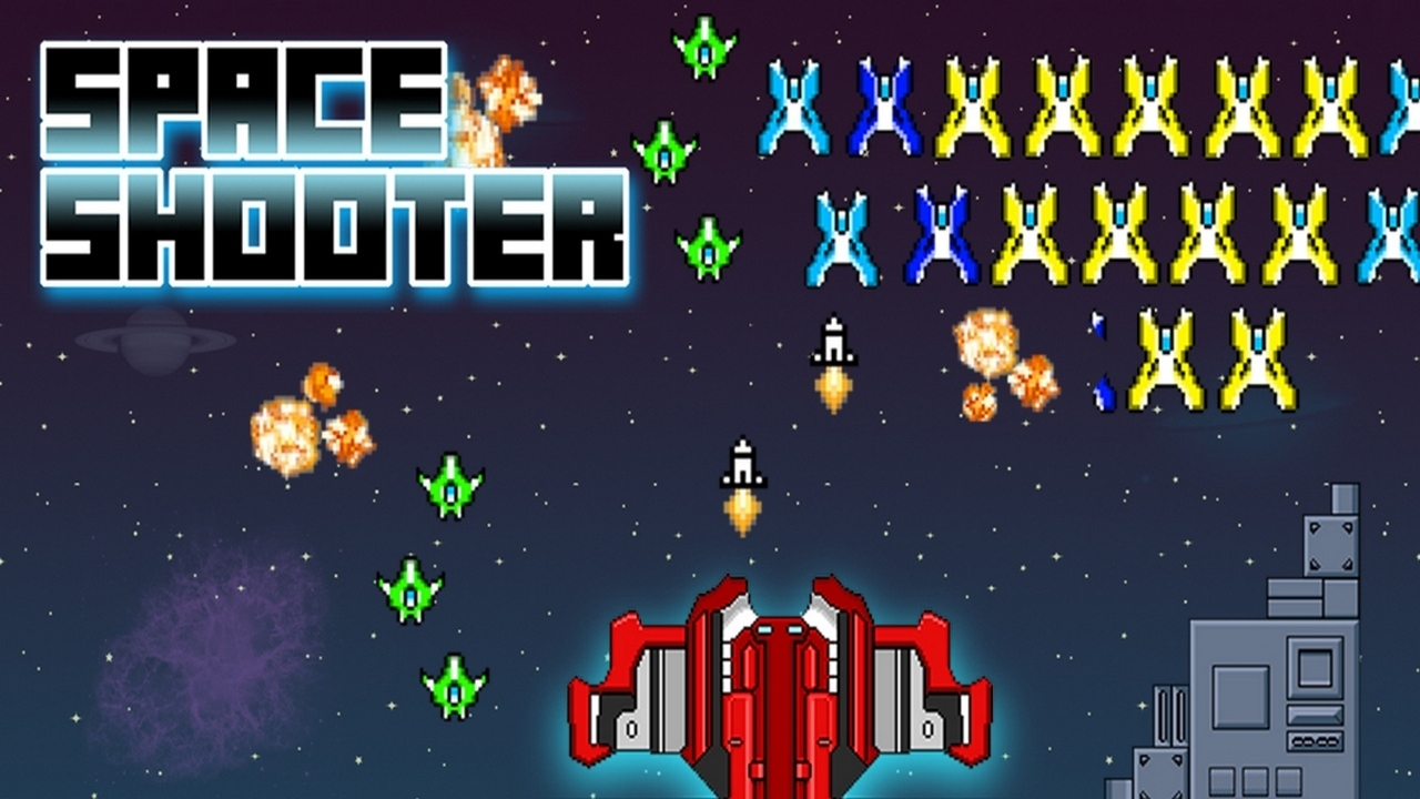 Play Space Shooter (555d) Android Games Online Now