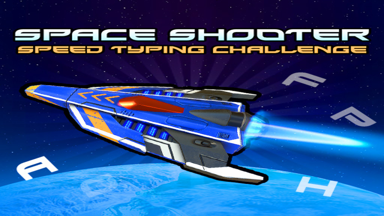 Play Space Shooter - Speed Typing Challenge Free Laptop Game