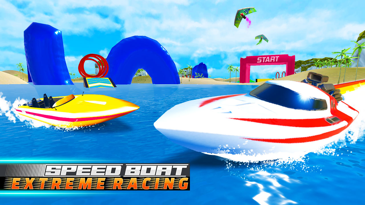 Free Speed Boat Extreme Racing Android Games Online Now