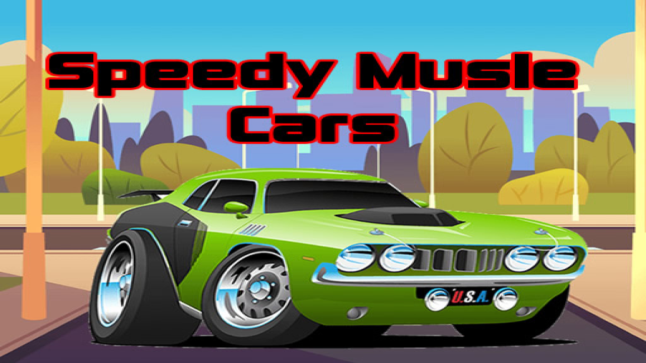Free Speedy Musle Cars Jigsaw Game Online Play Now