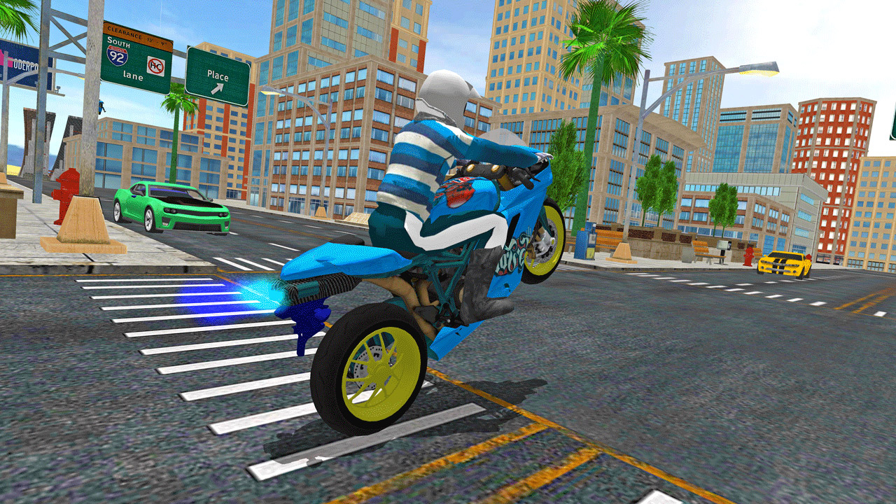 Free Sports Bike Simulator 3D 2018 Mobile Game At Home