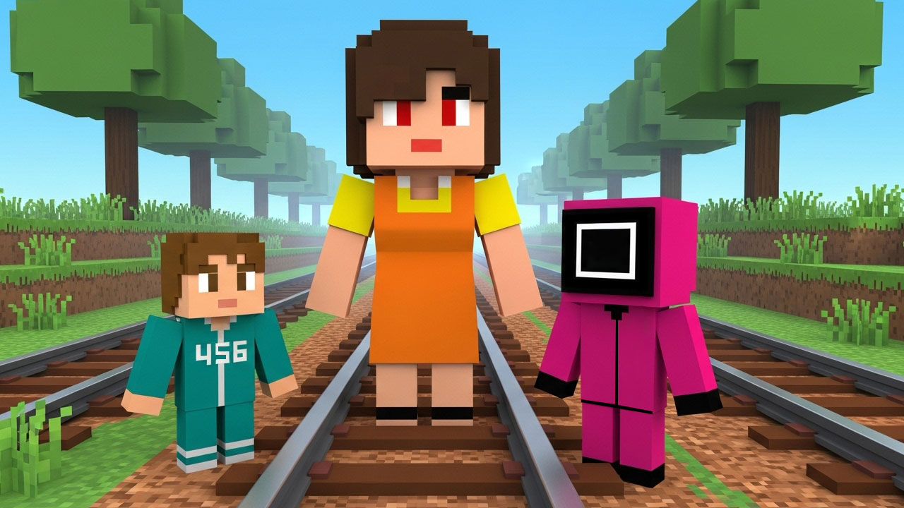 Play Squid Game: Craft Runner Now Free