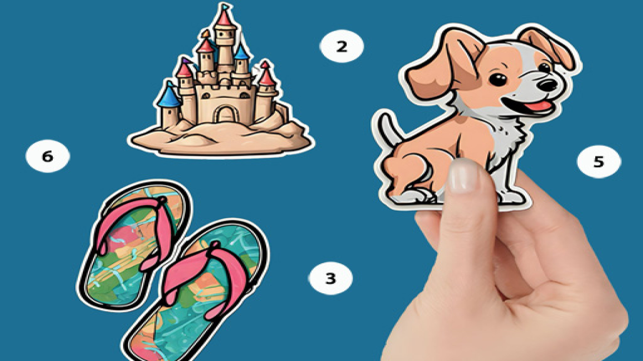 Play Sticker Book Puzzle Color By Number Game Online