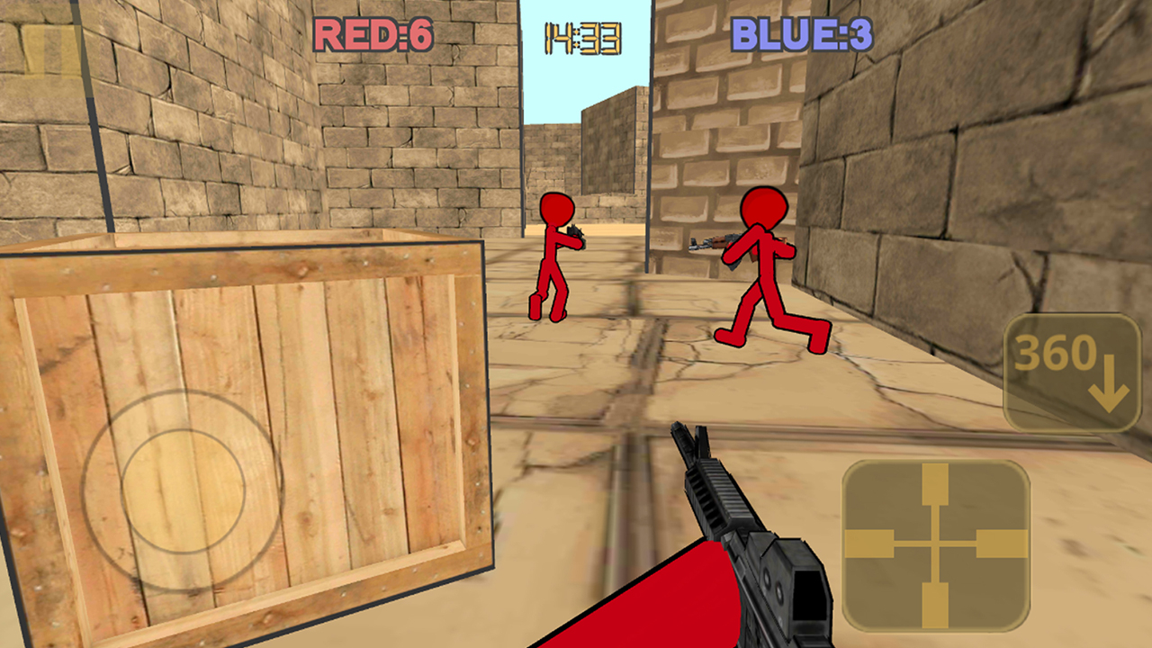 Play Stickman Counter Terror Shooter Online Desktop Game