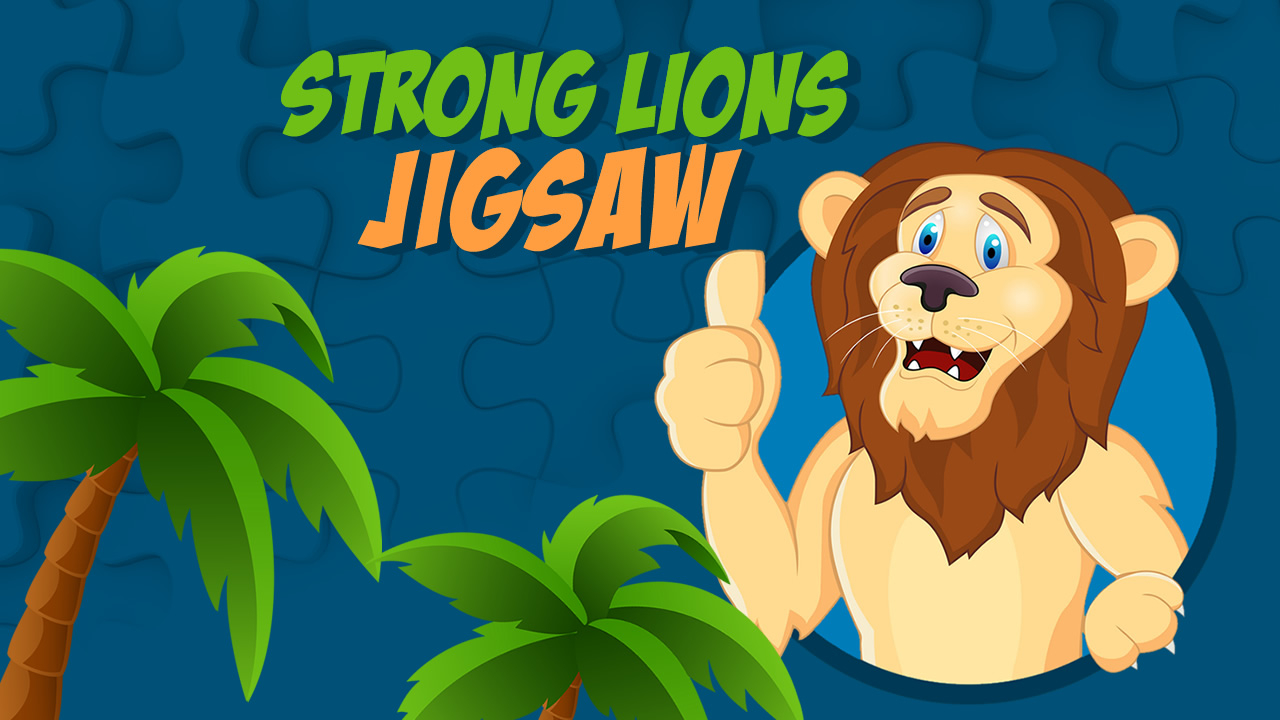 Free Strong Lions Jigsaw Games Android