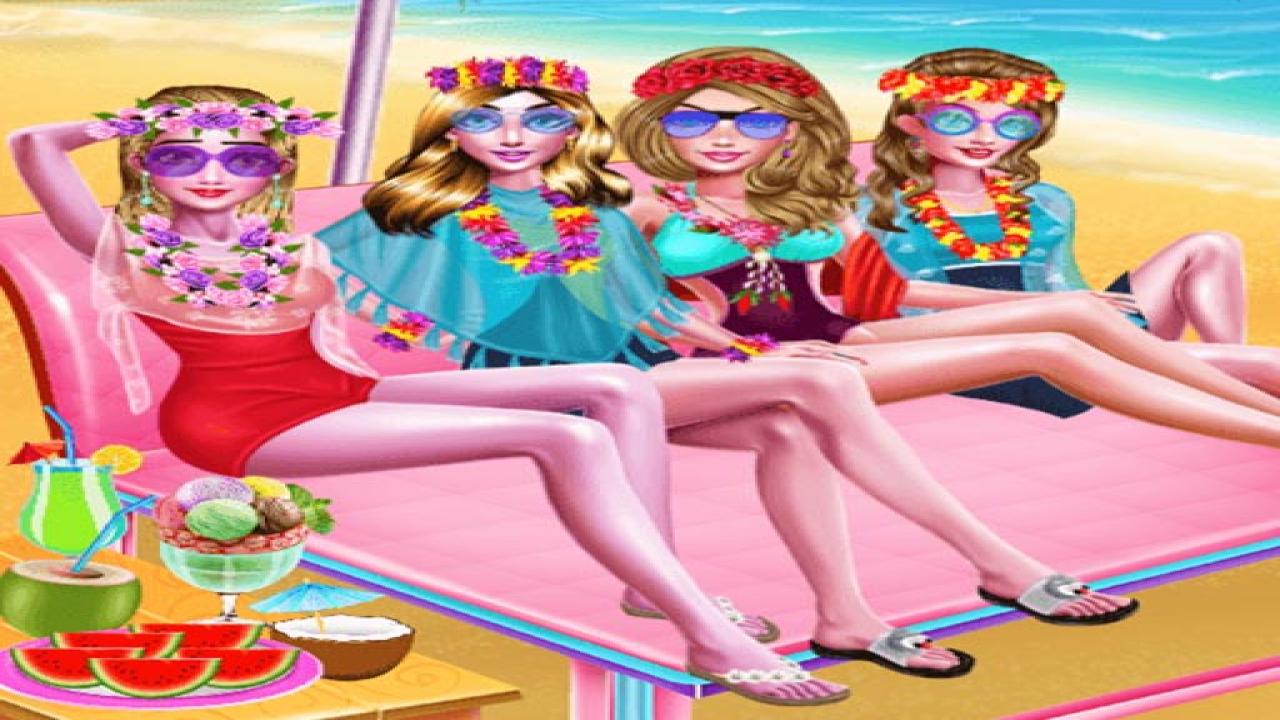 Free Play Summer beach spa day iOS Game Online Now