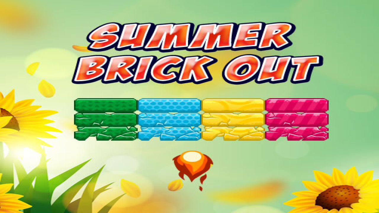 Free Summer Brick Out Game Online Now