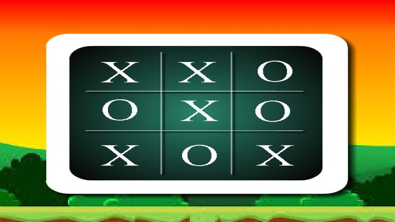 Play Sunset Tic Tac Toe Now For Free Online