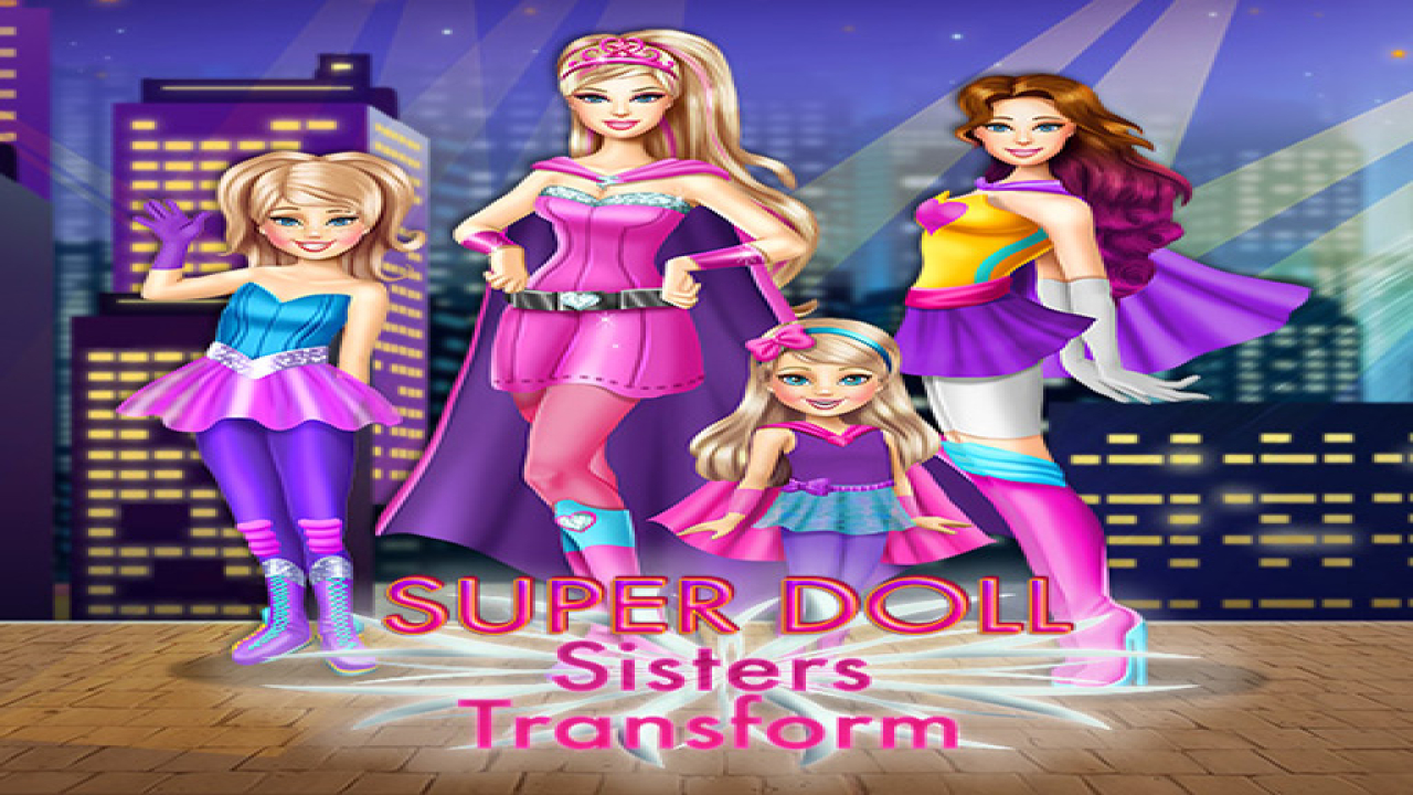 Play Super Doll Sisters Transform Browser Game Free Online