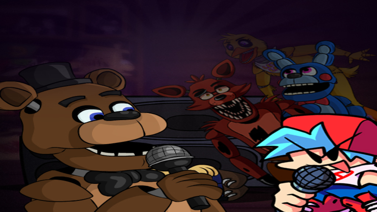 Play Super Friday Night Funki at Freddys 2 Free Android Game Online