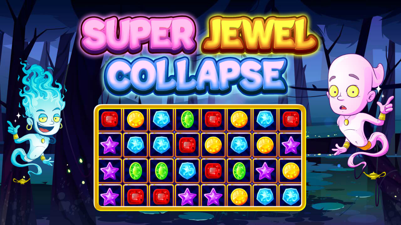 Play Super Jewel Collapse Game Without Download