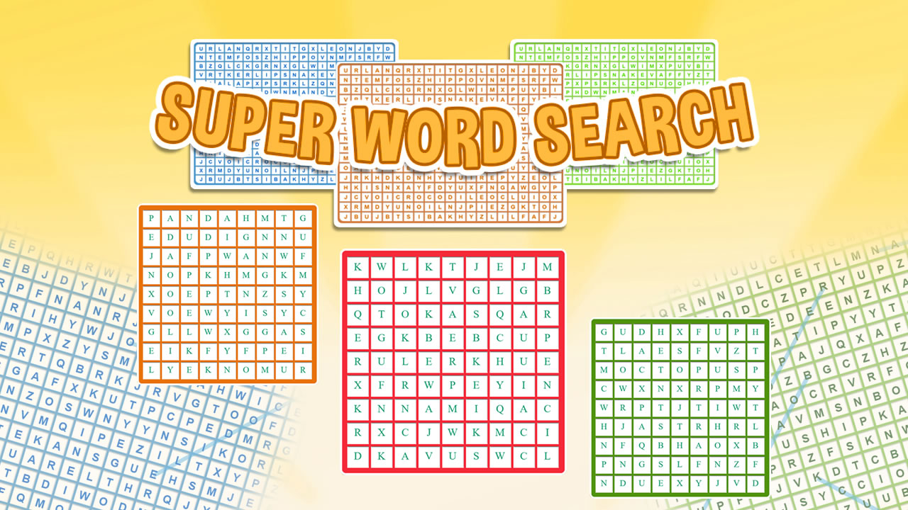 Play Super Word Search Free Game Now