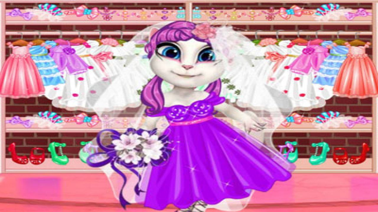 Play Sweet Kitty Dream Dress Free Game Online Now