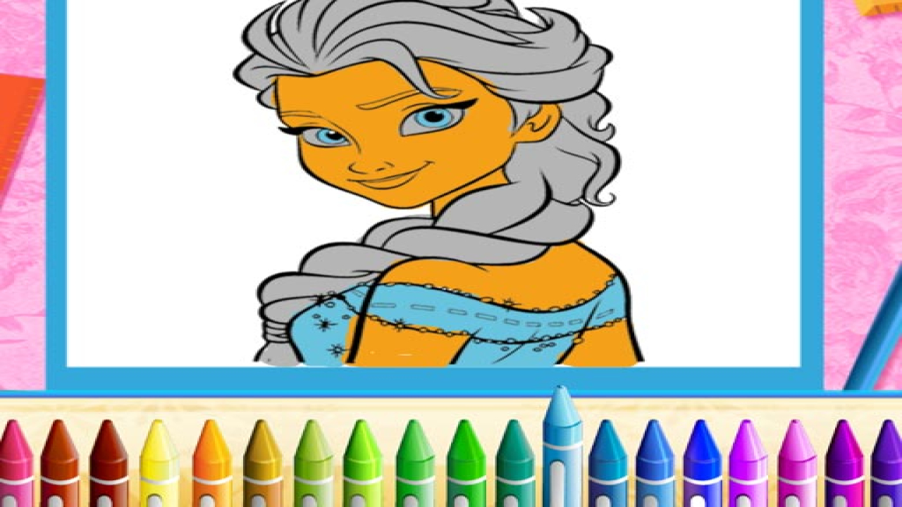 Free The Princess Sisters Coloring Browser Game Online