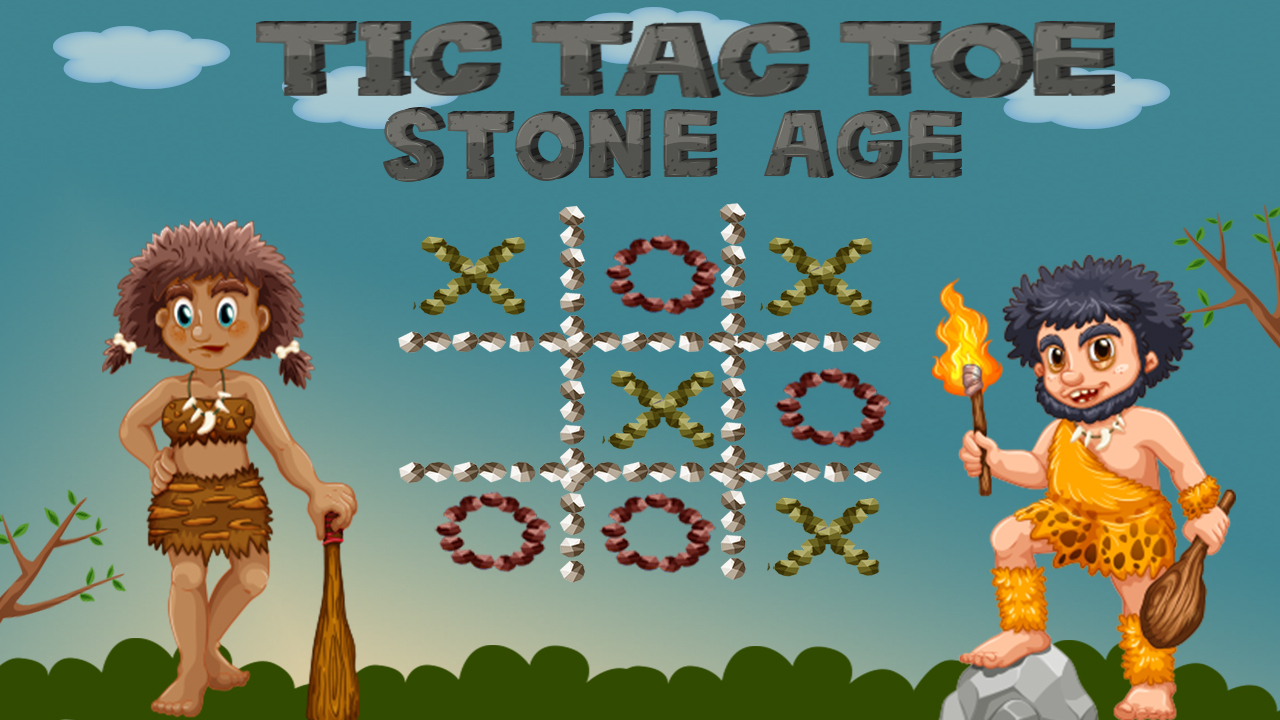 Free Tic Tac Toe Stone Age Online Play Mobile