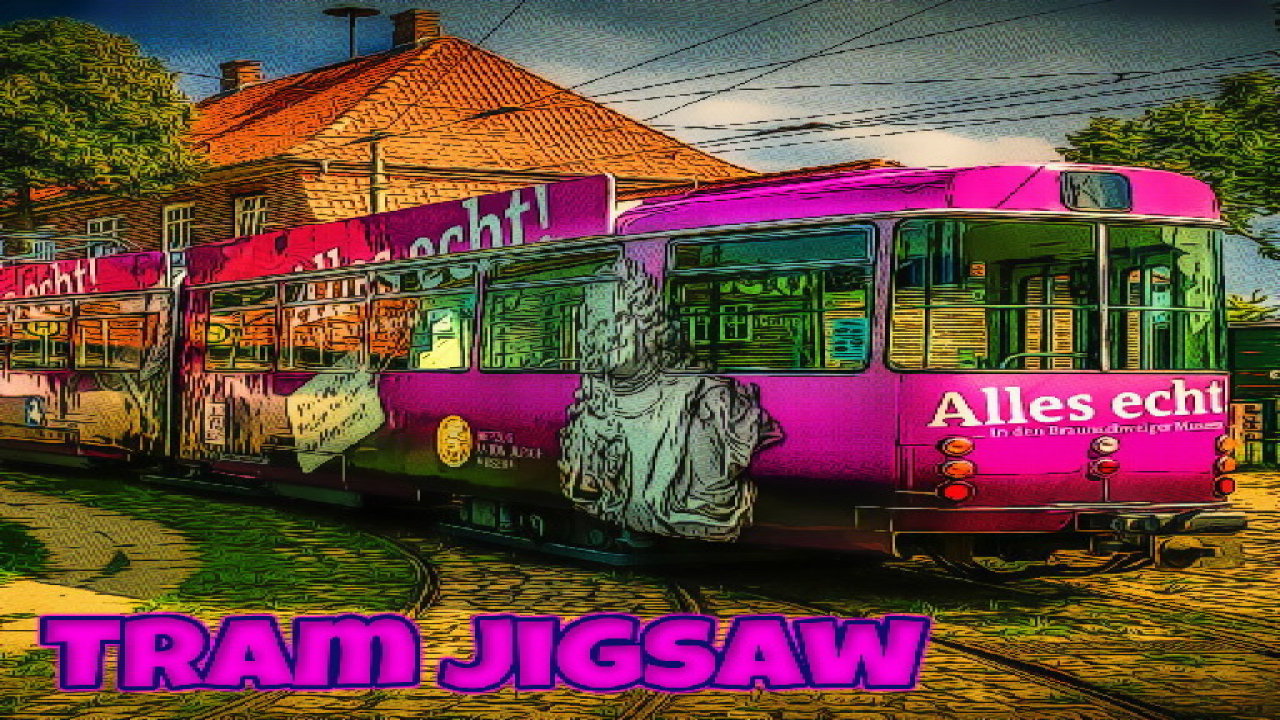 Play Tram Jigsaw Mobile Game Now Online