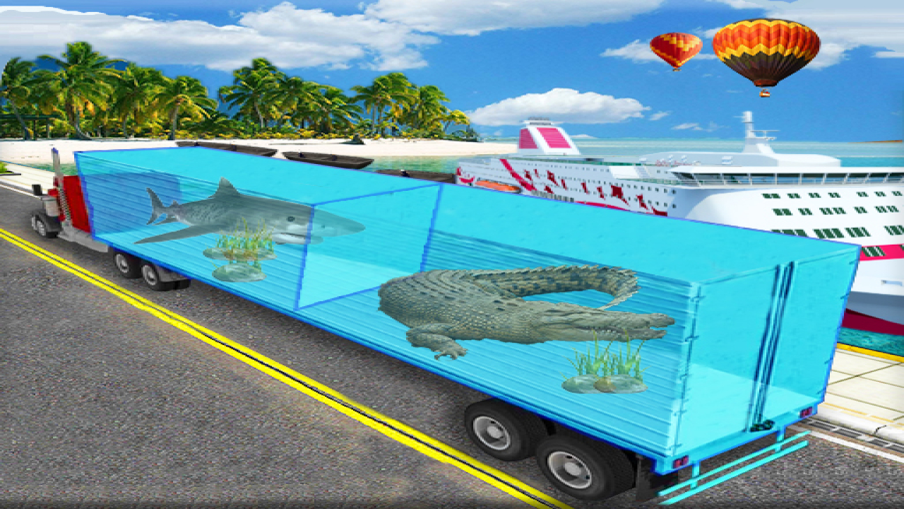 Free Online Games Transport Sea Animal Play Now