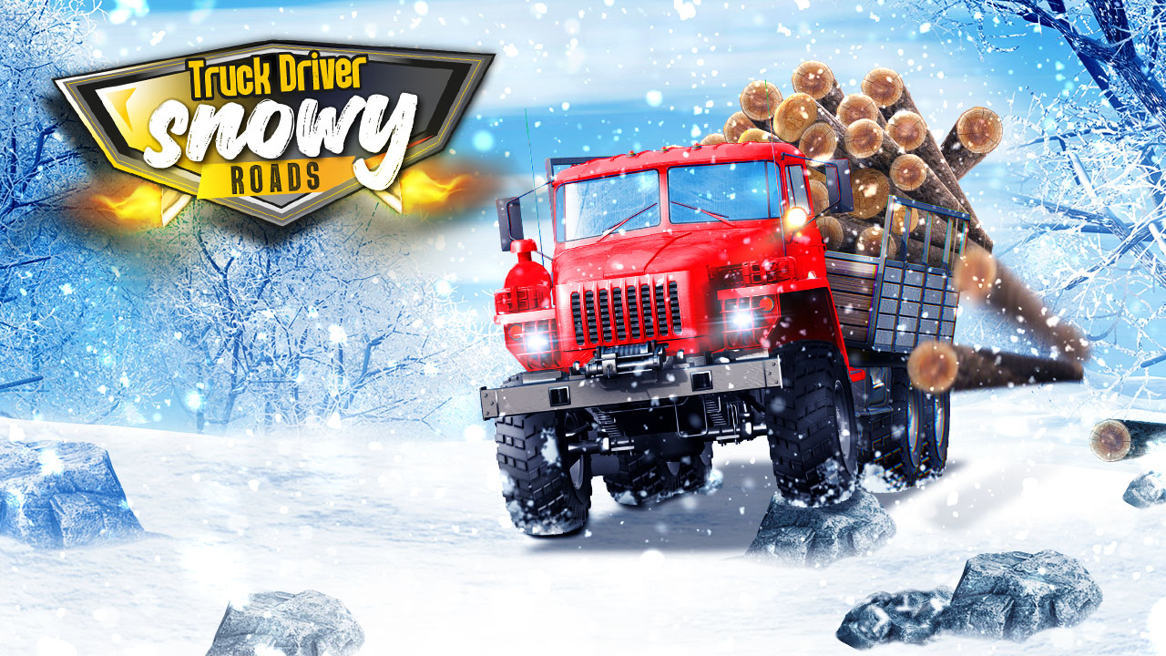 Play Truck Driver: Snowy Roads Free Android Online Game