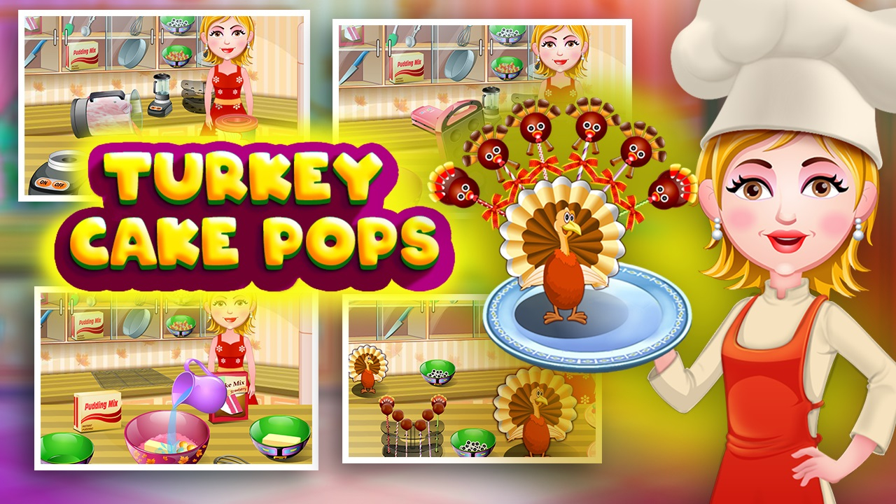 Free Turkey Cake Pops Game On Mobile