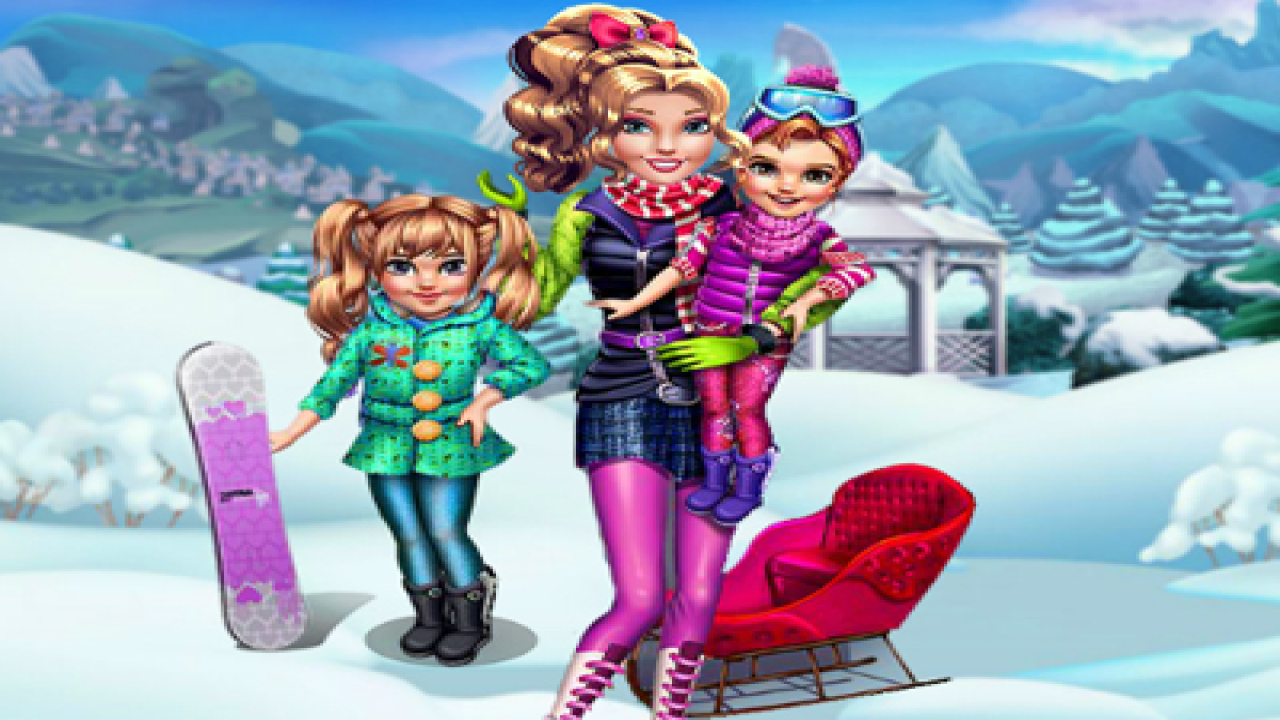 Free Online Twins Winter Fun Play Now