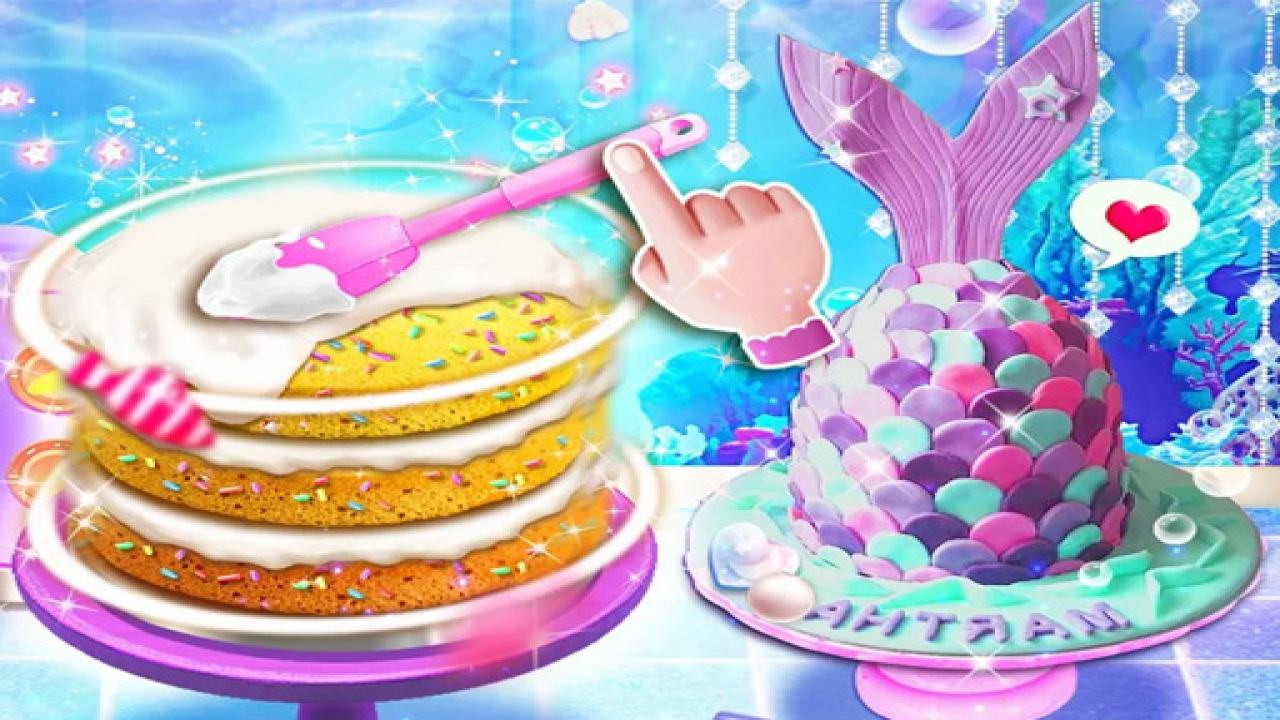 Free Play Unicorn Chef Design Cake iOS Game Online