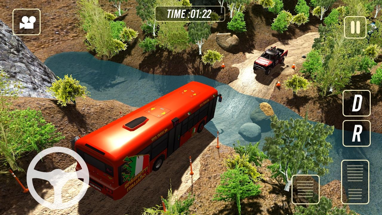 Play Uphill Climb Bus Driving Simulator Sim 3D Android Games Now